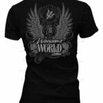 Weapons World Wings Short Sleeve T-Shirt